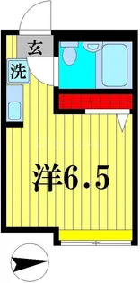 リバーサイド亀有【1階】の間取り