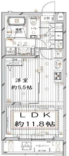 レガリス馬込パークサイド【2階】の間取り