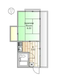 レッドハウス【2階】の間取り
