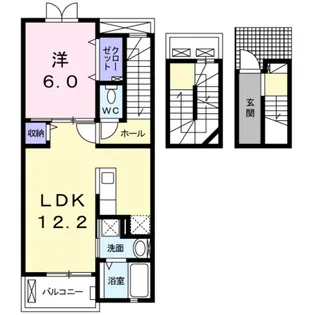 Zephyr.J【3階】の間取り