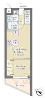 東京都世田谷区下馬1【マンション】の間取り