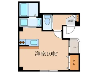 カ-サアリス【1階】の間取り