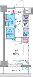 GENOVIAお花茶屋IIskygarden【2階】の間取り