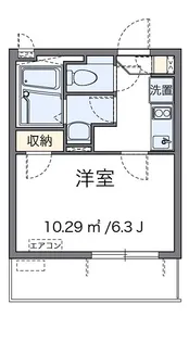 レジスター本郷【2階】の間取り