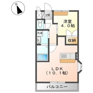 ラフィネ(Raffine)【2階】の間取り