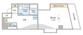 AS ONE SUGAMO【4階】の間取り