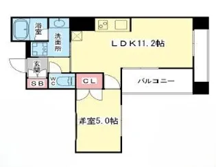 カンファタブル柳橋【2階】の間取り