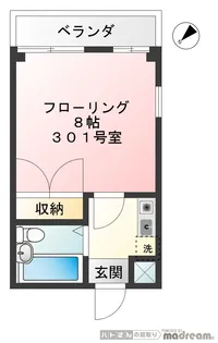 プリマヴェ-ラ西五反田【3階】の間取り