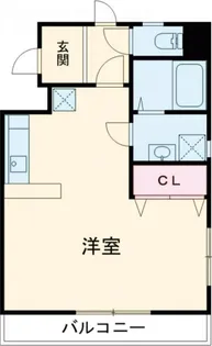 アルファレジデンスイースト【3階】の間取り