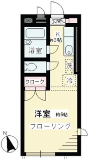 GRACE(グレース)B【2階】の間取り