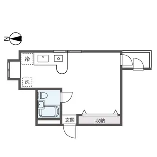 メゾーン北嶺【2階】の間取り