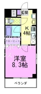 サンヴァーリオ宇都宮駅前【13階】の間取り