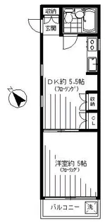 ツインコート【1階】の間取り
