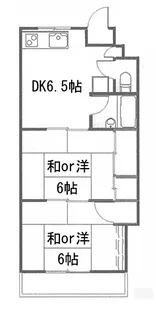イーストメゾン【3階】の間取り