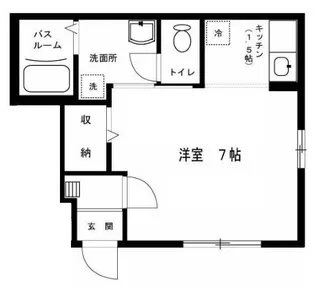 ラ・メゾン・シャンテII【1階】の間取り