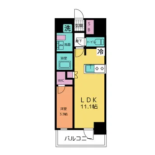 東京都大田区山王3【マンション】の間取り