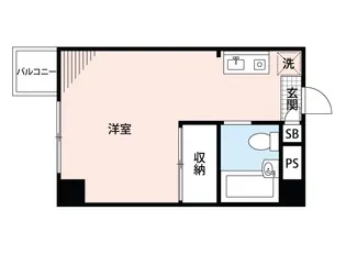 プラッセ小豆沢【9階】の間取り