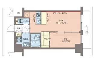 プレジオ宮崎台【3階】の間取り