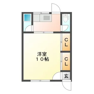 CLASSY COURT 津新町【2階】の間取り