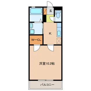 SUN・CLAIR【2階】の間取り