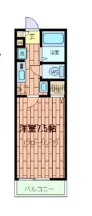 シティ・パル赤羽【1階】の間取り
