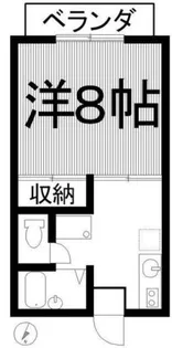 アルテール相模大野【1階】の間取り