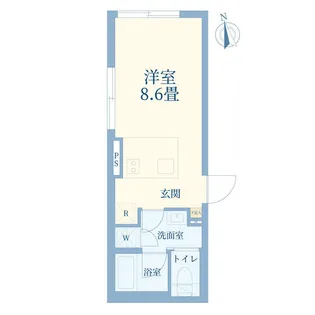 WIT三軒茶屋【3階】の間取り