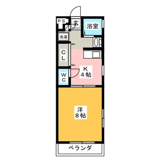 Sing II【3階】の間取り