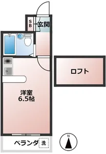 ラ・メゾン【1階】の間取り