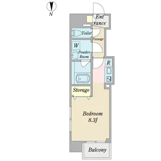 Della Verita【4階】の間取り