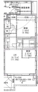 Green Way Yakumo【1階】の間取り