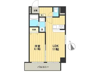 ルッソアグランデ【2階】の間取り