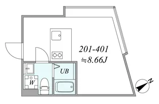trias513【3階】の間取り