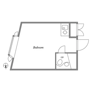 メゾンアルベール【3階】の間取り