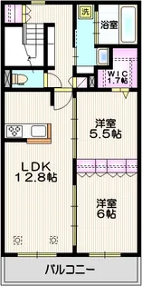 ルーチェ スギヤマ【2階】の間取り