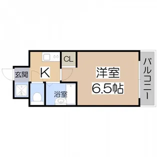 ラビスタ阿倍野【6階】の間取り