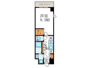 北野エスポワコリン【5階】の間取り