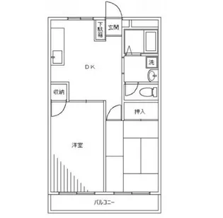 Tooth Villa【3階】の間取り