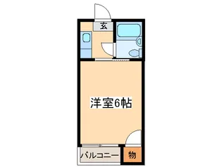 サニーハイツ都島【4階】の間取り