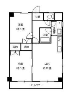 ディーズマンション【2階】の間取り