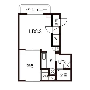 DOMANI【3階】の間取り