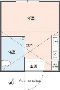 ヴィラ世田谷【1階】の間取り
