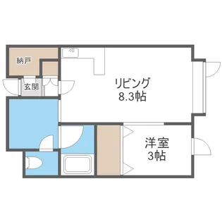 ポート24【2階】の間取り