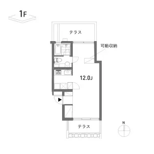 zephyr【1階】の間取り