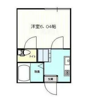 クーネル八王子【1階】の間取り