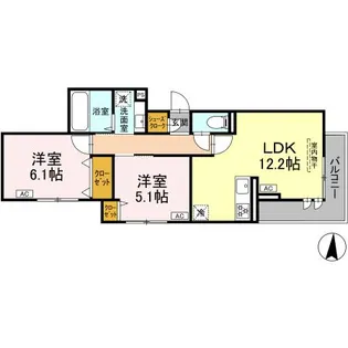 HILL’S大泉学園【1階】の間取り