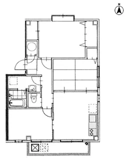 ケイ・クリフ【3階】の間取り