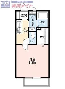 パラストy III【1階】の間取り
