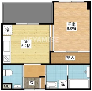 マルタヤ南山手クラブ【2階】の間取り