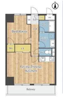 レイハウス橋本【2階】の間取り